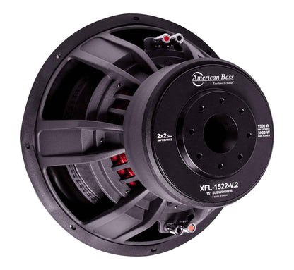 American Bass XFL 15" Subwoofer - basket detail