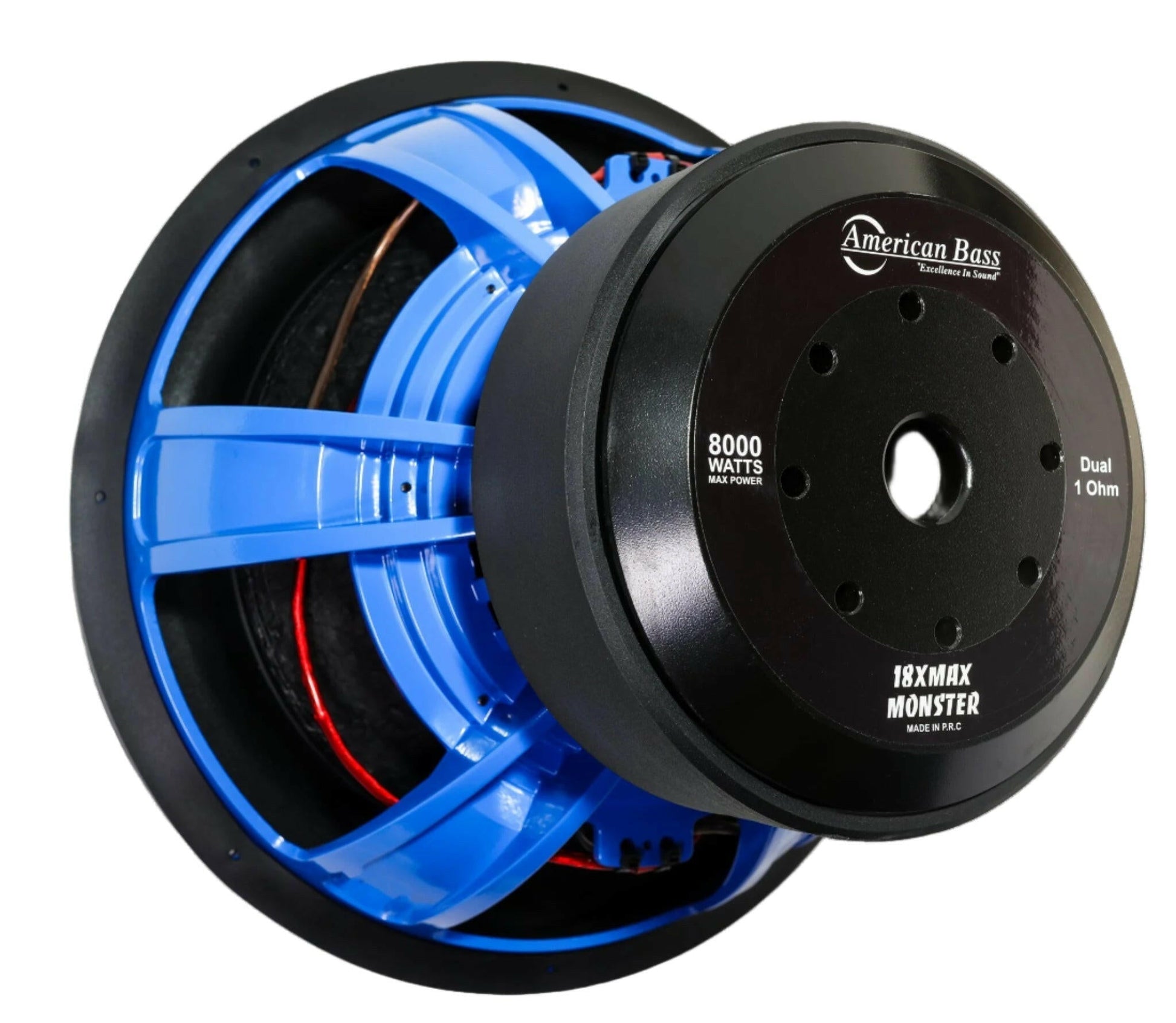 American Bass XMAXXX Monster 18" Subwoofer - side view